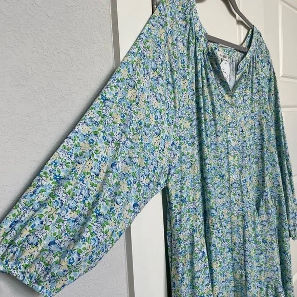 Kori Plus Basket of Flowers Dress - Picture 3 of 6